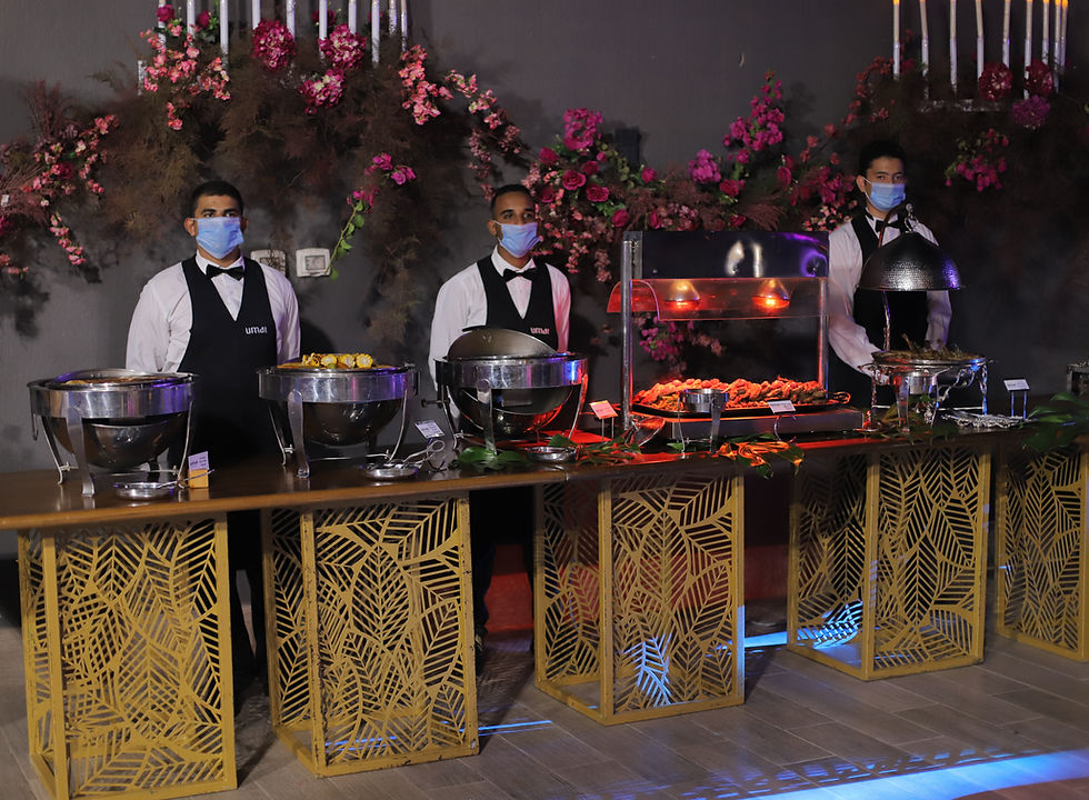 Umai restaurant interior — dining ambiance in Heliopolis